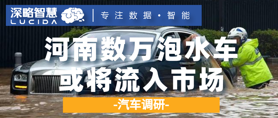 央视报道！数万辆“水泡车”或将流入市场，河南4S店维修排队长达2个月！